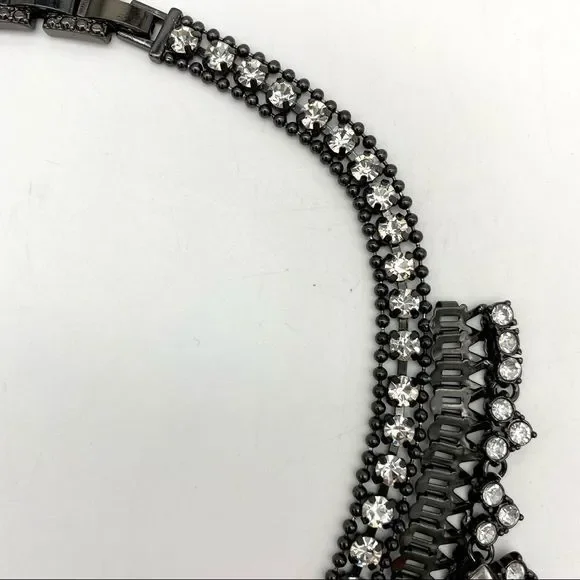 Stella & Dot Hematite Palladian Necklace - Picture 5 of 16